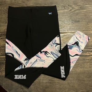 Pink reversible leggings M